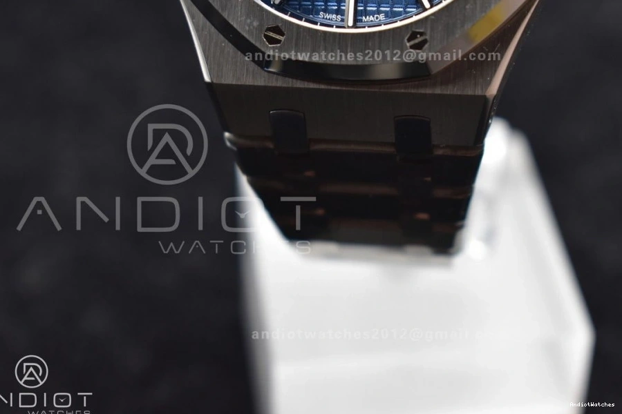 Royal on Bracelet SS Super SS Clone 15500 1:1 Oak APSF Blue Textured 41mm 445 Best Lightweight Dial A4302 Edition 1011